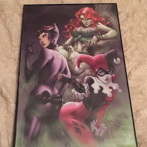 Marvel poster framed and paper poster